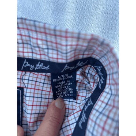 Wrangler George Strait Collection Button Down Shirt Lot of Two Size L Blue/White - Picture 7 of 8